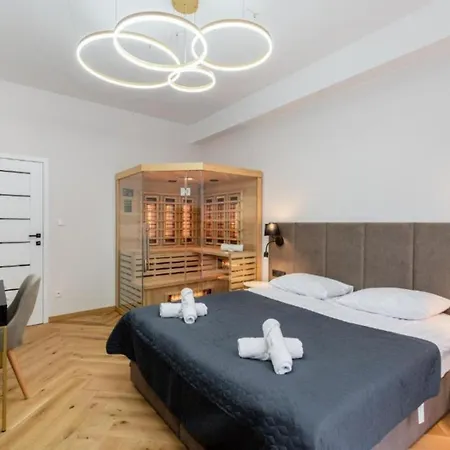 Bedrooms With Sauna&bath And Free Parking Apartment *